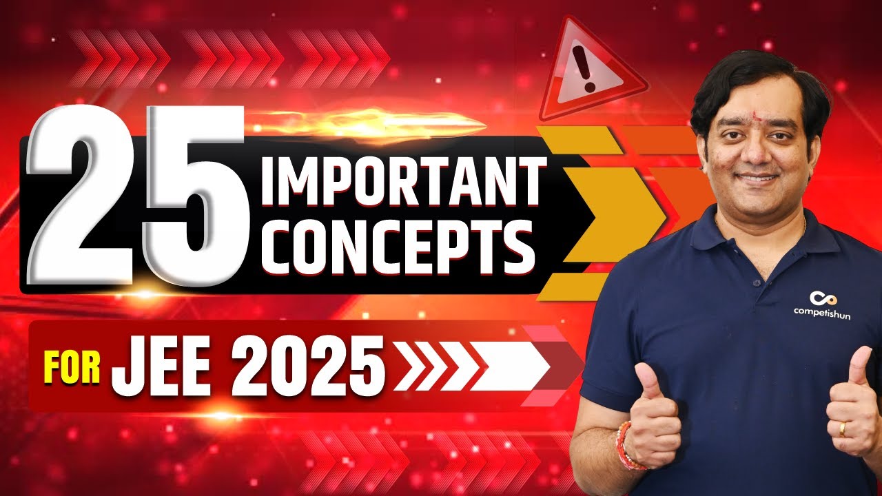 🚀 25 Game-Changing Math Concepts Every JEE Aspirant Must Master Before the Exam!