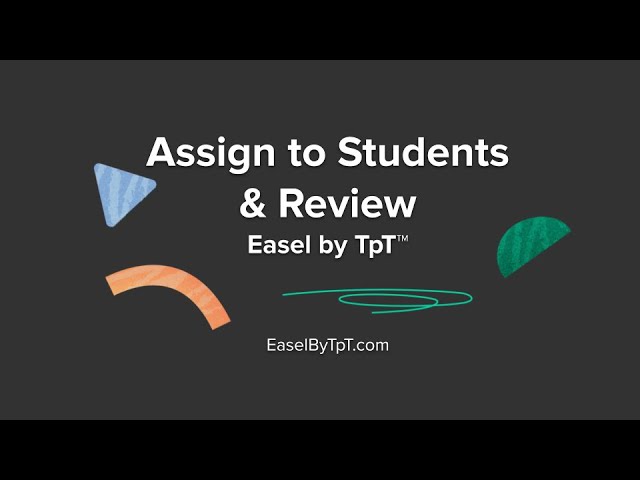 Easel by TpT  Interactive, device-ready, digital tools to engage students