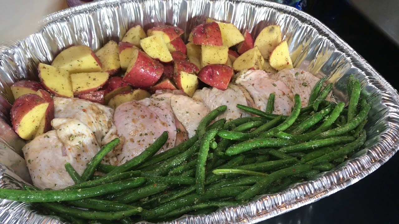 Chicken | Green Beans | And Potato’s | All In One Meal