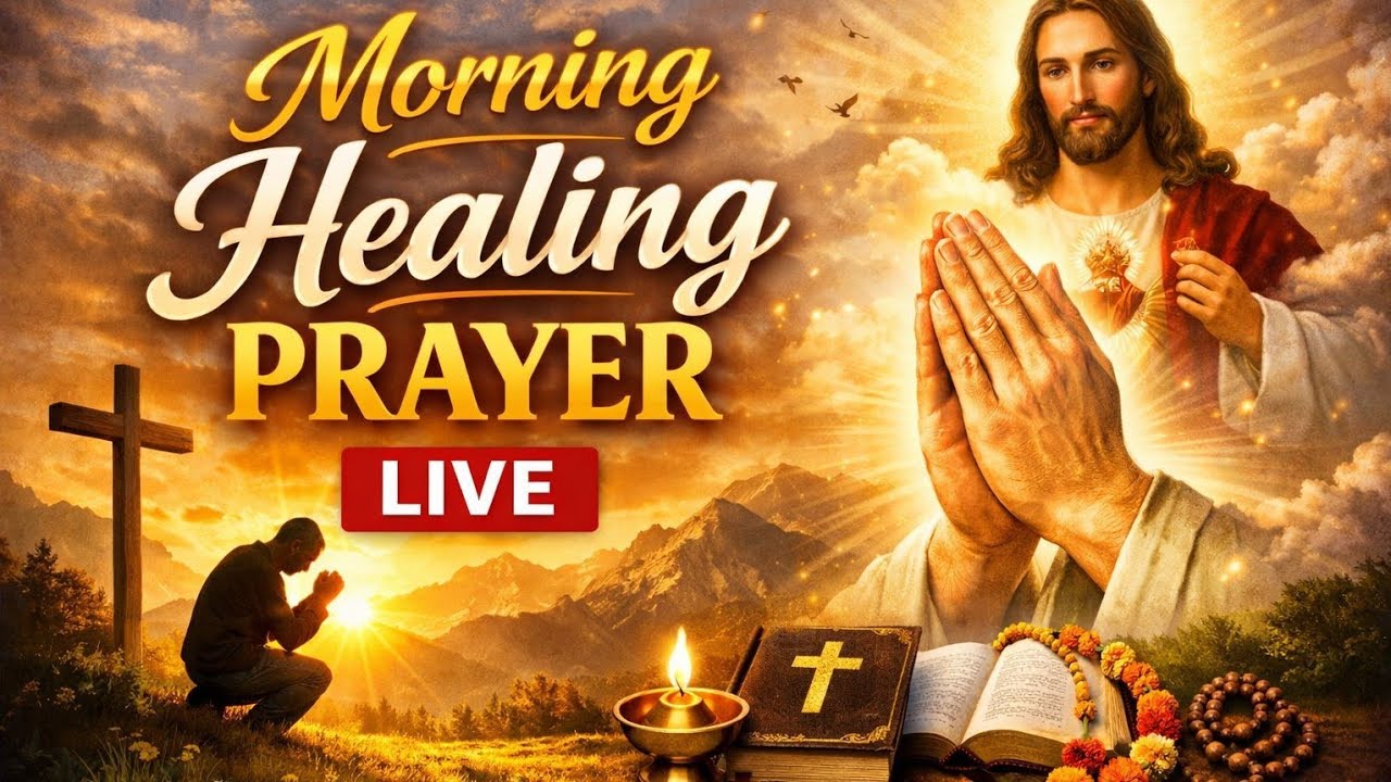 morning live healing prayer 🙏