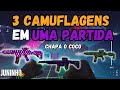 COD MW3: Pegando as 3 CAMUFLAGENS NA MESMA Partida (chapa o coco) Game Play
