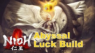 Nioh - Wild Pyro (Lucky Spear Build, ETHEREALS/DROPLETS GALORE!)