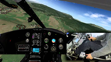 X plane 10 - Helicopter Controls testing