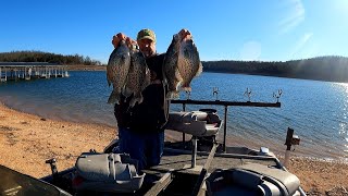 Crappie fishing Bull Shoals lake 12422