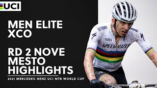 Round 2 - Men Elite XCO Nove Mesto Highlights | 2021 Mercedes-Benz UCI MTB World Cup