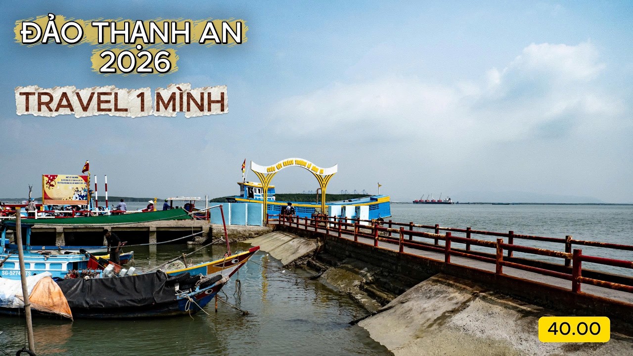 Traveling alone on the island for 40 minutes ( đảo Thạnh An ) @phongdayyytv