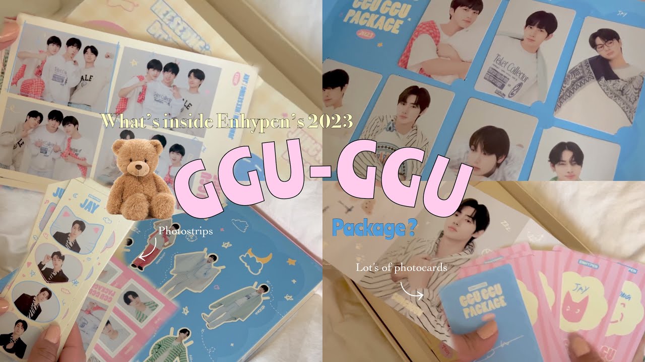 What’s inside Enhypen’s 2023 GGU-GGU package￼?