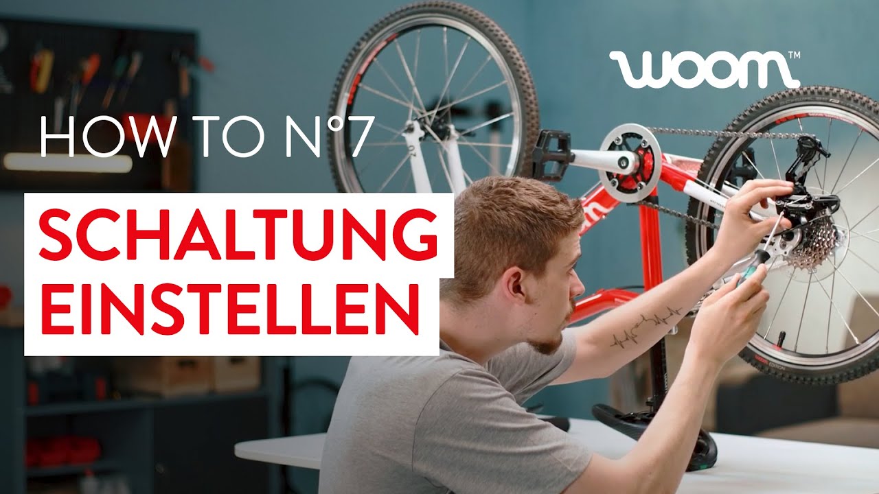 Kinderrad: So stellst du die Schaltung ein | woom ORIGINAL (Modelljahre  Nov. 2018  Nov. 2020)