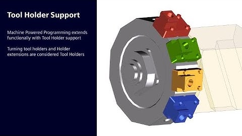 Smarter Tool Holder Management in NX CAM