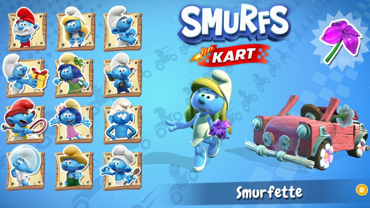 Smurfs Racing Smurfs Kart (PC) // All Playable Characters - YouTube