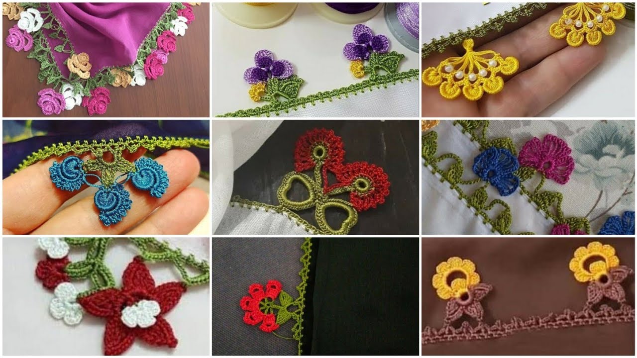 100 adet 50-70 tl arası tığ işi yemeni oya modelleri // crochet çeyizlik oya modelleri