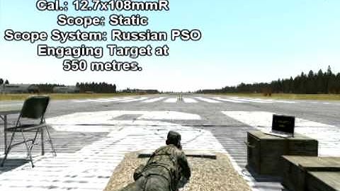[ENG] ArmA II Tutorial - DMR,KSVK,SVD Scope Tutorial
