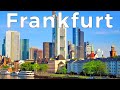 Frankfurt City, Germany 🇩🇪 - by drone 4K Ultra HD (60fps)