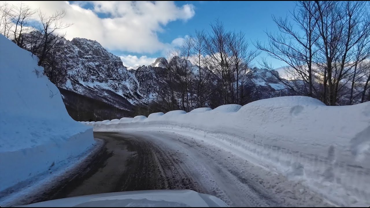 Albanian Panoramic Road from Boge to Theth on December 2024 | Original 4K