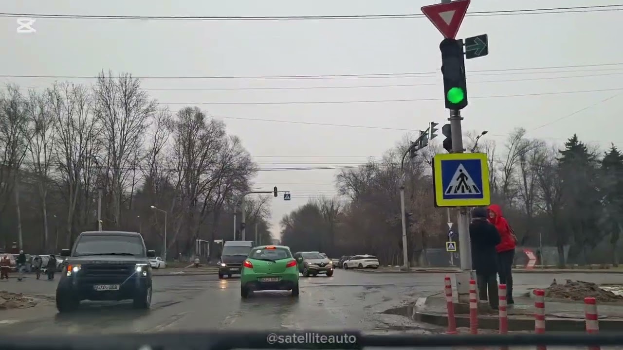 Наша задача — сдать экзамен. Эпизод 9. #Кишинев. — Даниил за рулём.