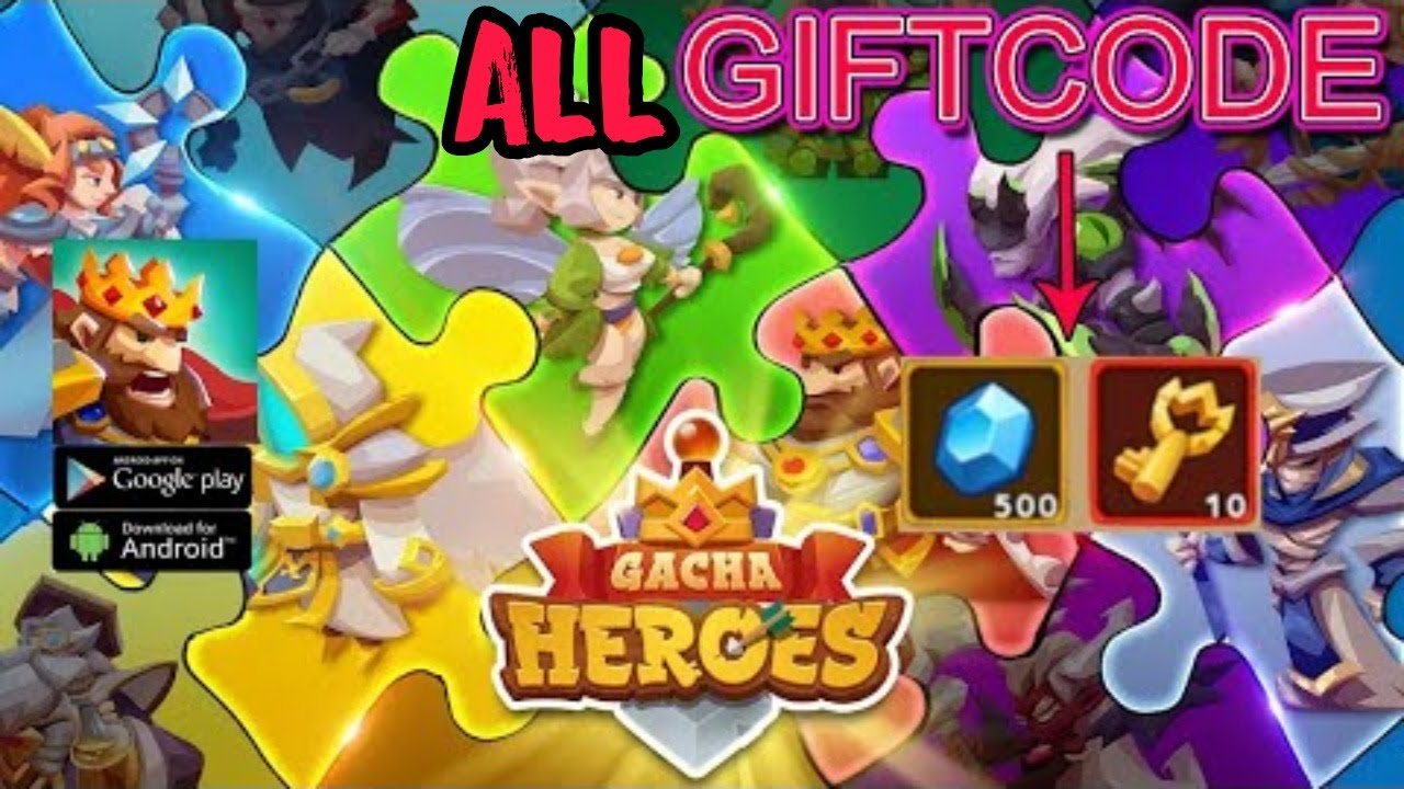 Gacha Heroes Casual Idle RPG Gameplay & All Giftcode | How to Redeem Code Gacha Ingame