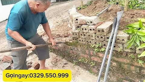 Xà beng thép ray đường tàu vừa to vừa khoẻ..!!!