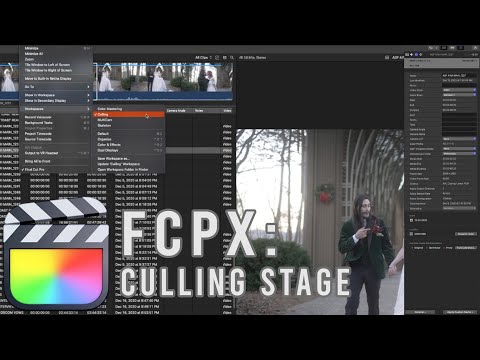 Organizing Footage in