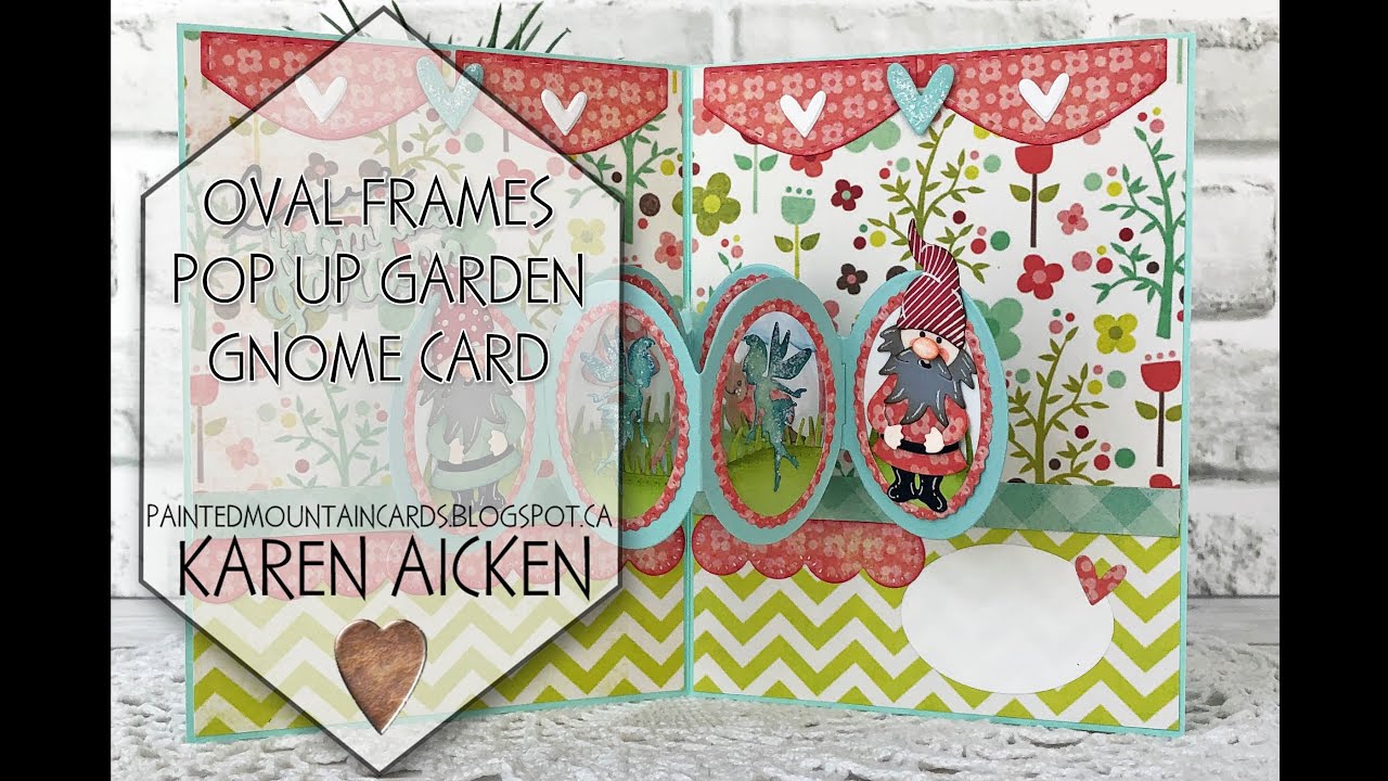 Garden Gnome Pop Up Card - YouTube