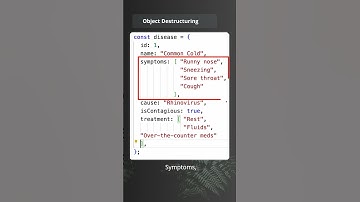 (Part 1) Master JavaScript Destructuring in 1 Minute ⏱️ | Object Destructuring Explained