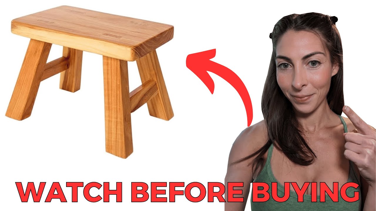 Honest Review of Sturdy 11 inch Step Stool for Kids and Adults Solid Wood