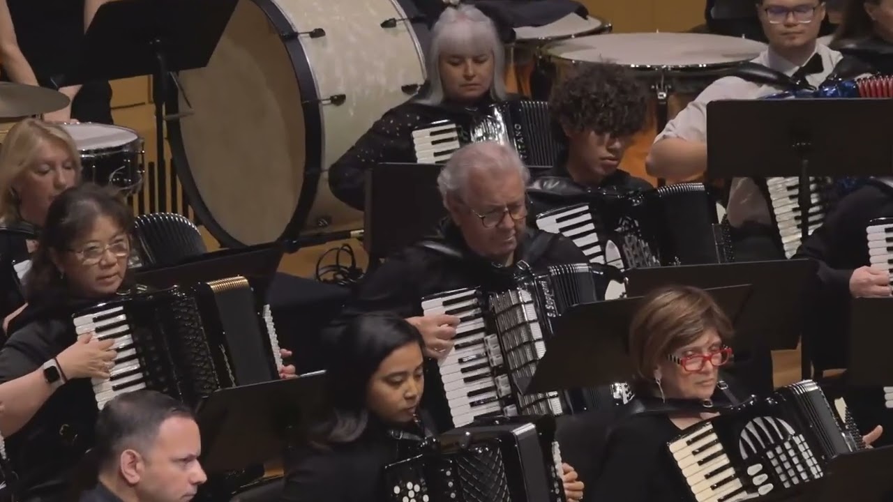 The ATG Festival Accordion Orchestra performs Ratcliff's Dream by Pietro Mascagni.