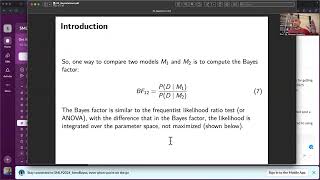Chapter 13: Bayes factors