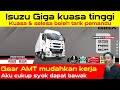 Kalau lori tak power dan tak selesa susah untuk dapat pemandu, Isuzu test market dengan Giga 460hp.