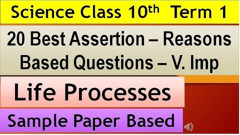 Life Processes L-1 (Assertion and Reasoning MCQ Series) | CBSE 10 Science Chap 6 (Biology)🔥|
