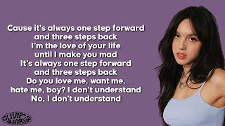 Olivia Rodrigo - 1 step forward, 3 steps back (Lyrics)