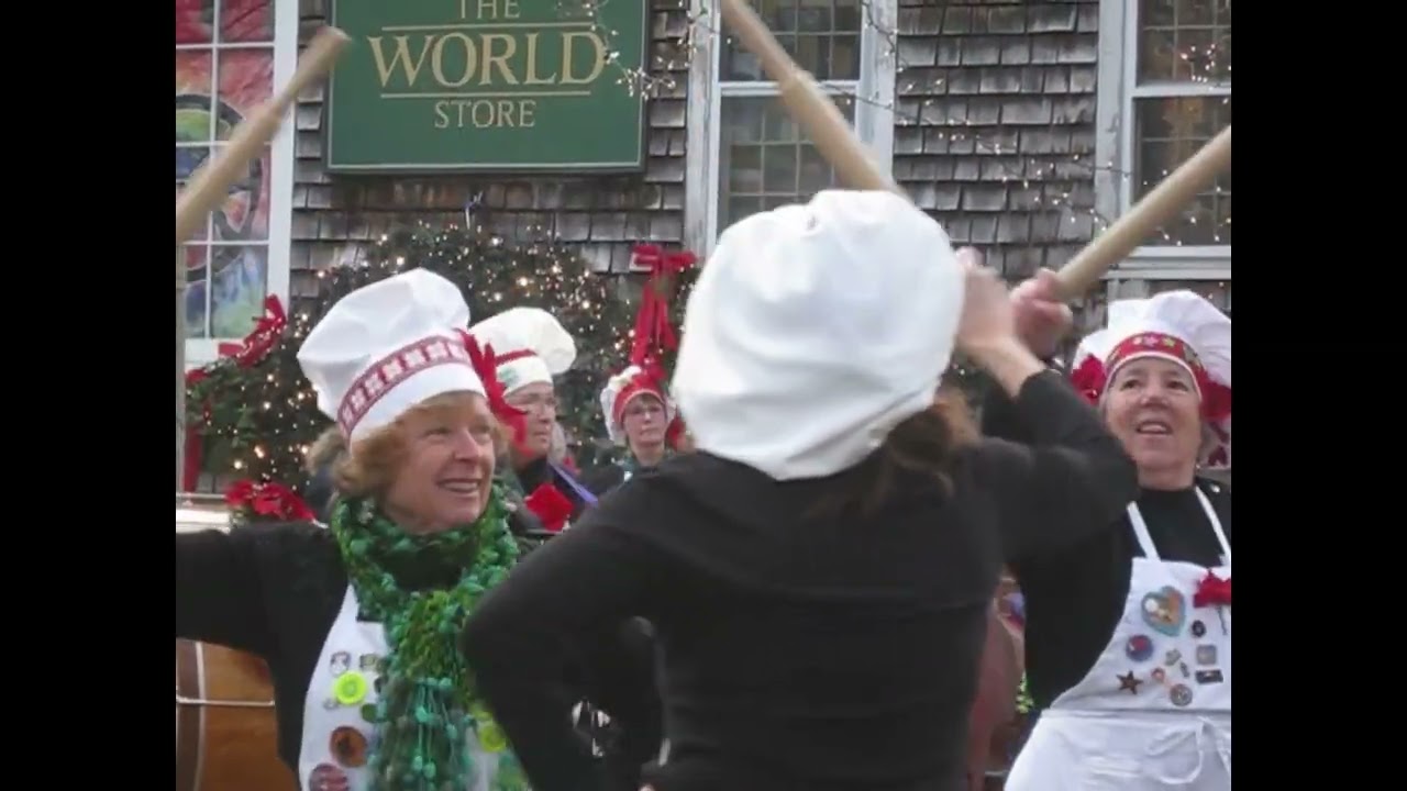 Evesham, a morris dance, performed by the Ladies of the Rolling Pin
