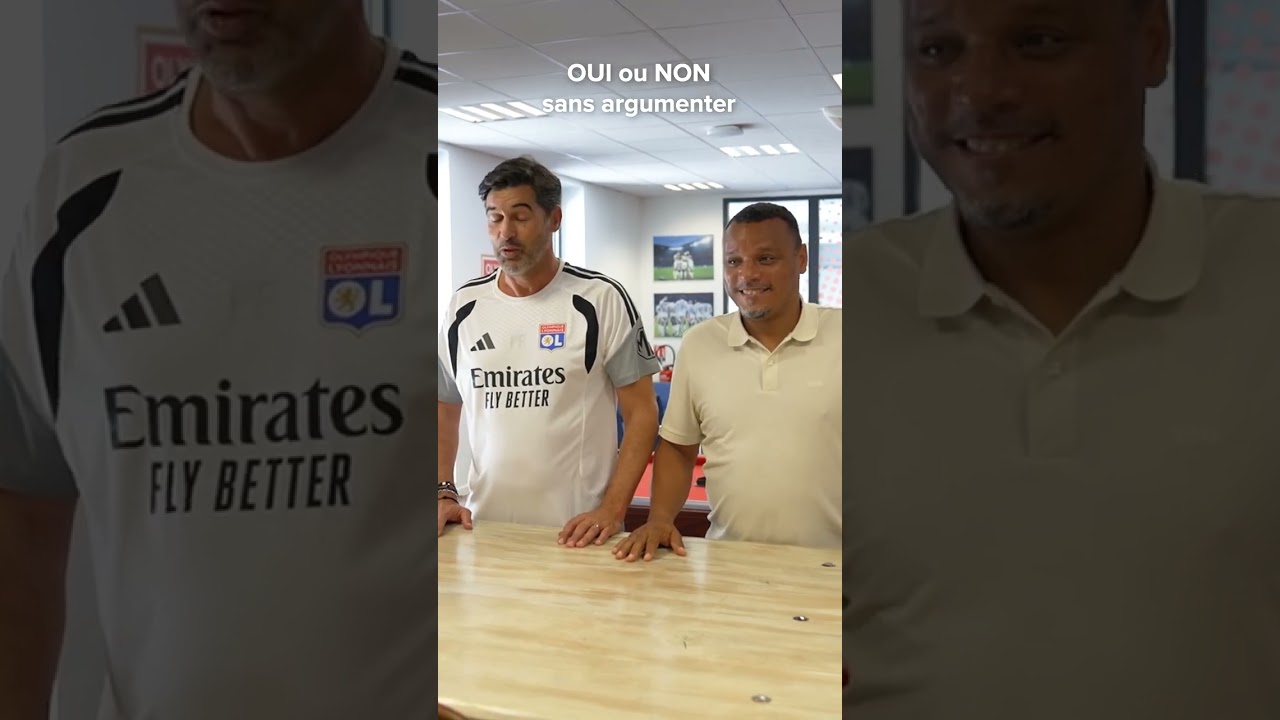😶🔴🔵 Répondez par "oui "ou par "non", sans argumenter #olympiquelyonnais #ol #football #mercato