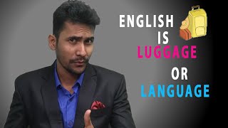 English is Luggage OR Language ||1st Youtube VIDEO (chinmaya sir ) screenshot 5