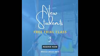 Reserve a Free Trial Class at MSA & Circus Arts #aerialsilks