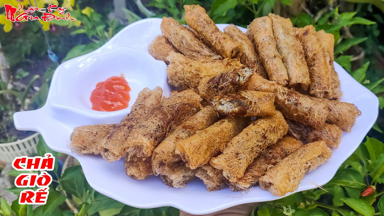 Ông Bà 5 Châu Đốc Hướng Dẫn Làm Chả Giò Rế Nhân Thịt Thơm Ngon Kiểu ...