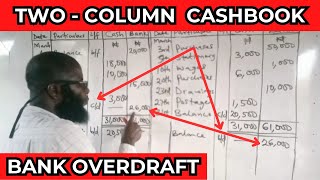 Famous The Double Column CashBook Bank Overdraft Balance Net Worth