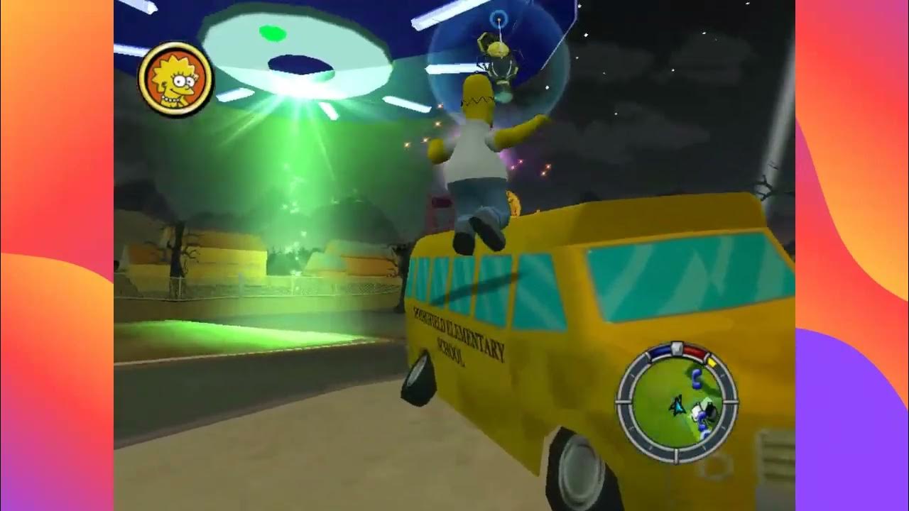 Simpsons Hit and Run Level 7 part 1 of 2 - YouTube