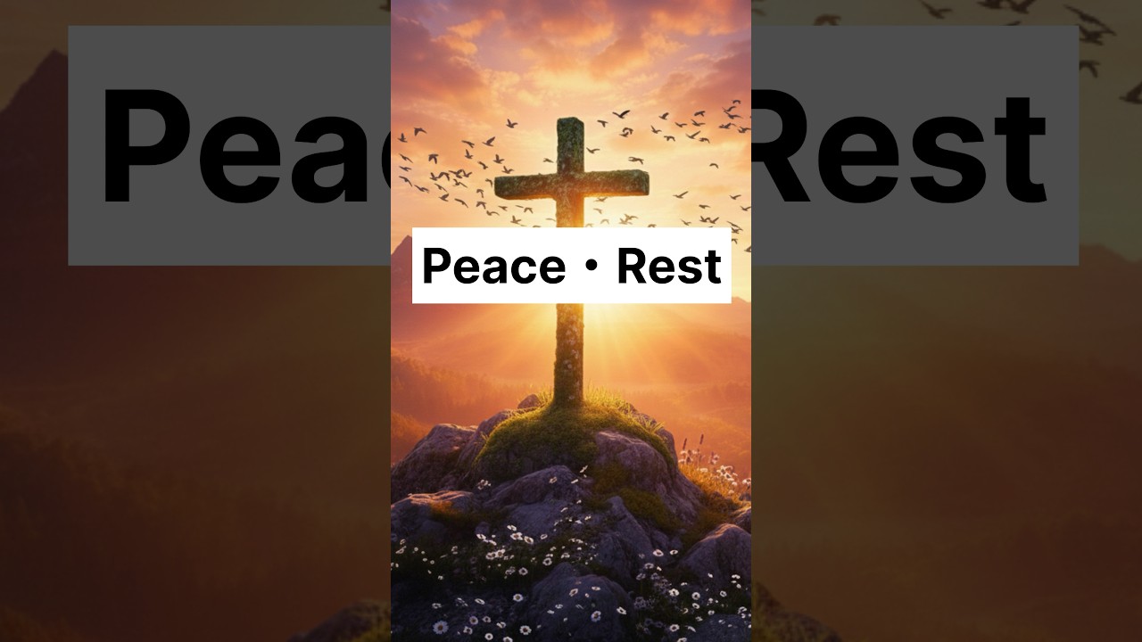 Peace・Rest！　Come to Me, all who are weary and burdened,and I will give you rest.ー Matthew 