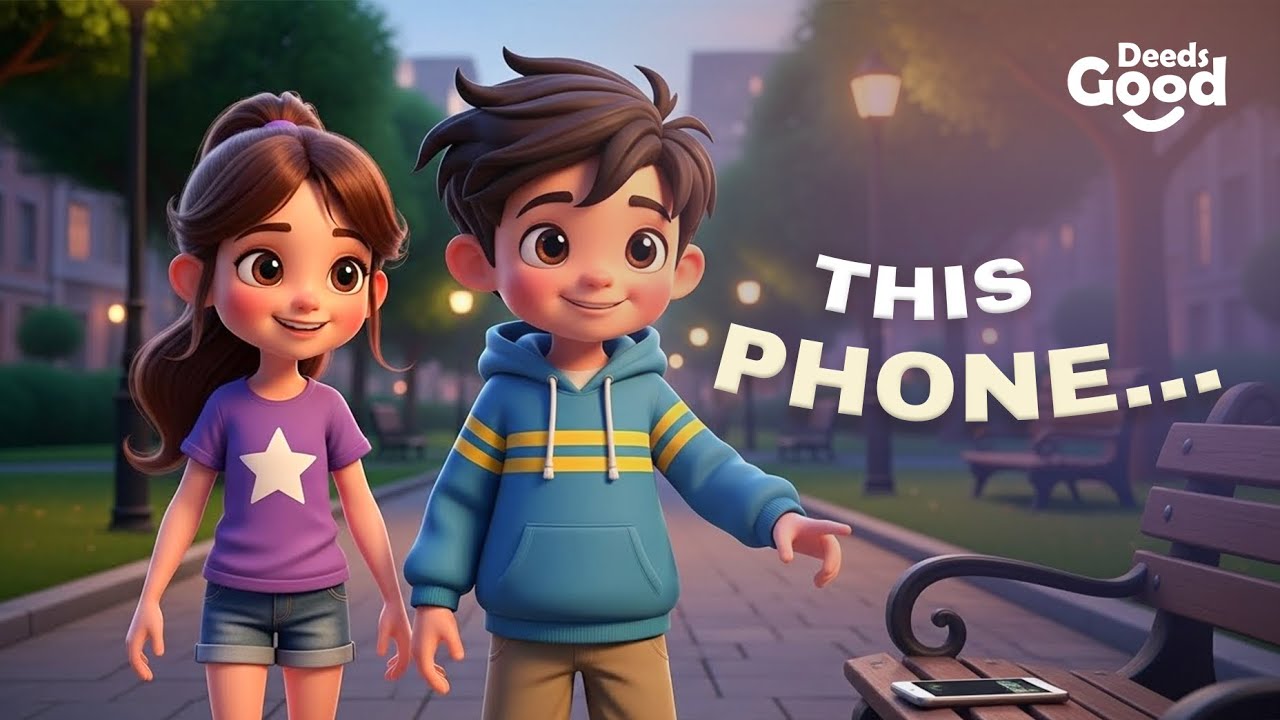 He Found a Phone That Knew Everything… 😨 | Moral Story Cartoon