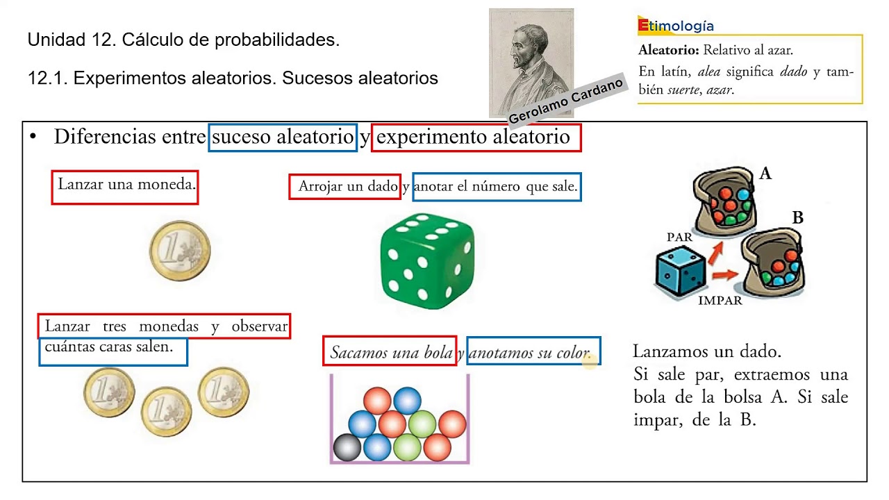 Azar y experimentación