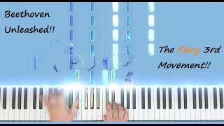 The FIERY Ending of Beethoven's Moonlight Sonata