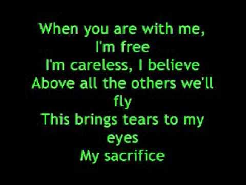 My Sacrifice Creed Lyrics｜Pesquisa do TikTok