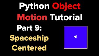 Object (Sprite) Motion Physics Player Centered