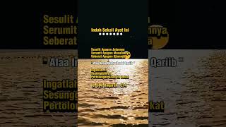Pertolongan Allah#hasnahria3875#feedshorts#laranganrasulullah#doamohonampunan#keutamaantahajud#ilmu