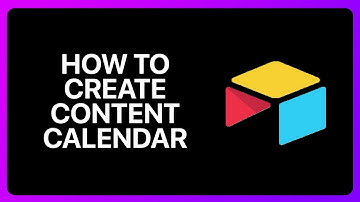 How To Create Content Calendar In Airtable Tutorial