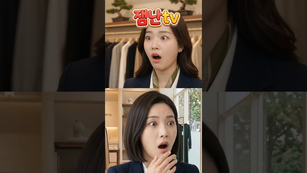 할머니가 살 수 있는 옷이 아니에요! 빨리 나가요...과연 #참교육 #사이다 #웃긴영상