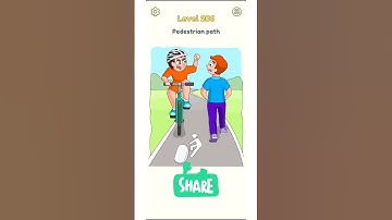 DOP 2 Gameplay Level 206 Pedestrian Path Shorts Delete One Part Solution and Answer 🔥 Subscribe 🔥