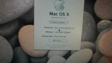 My Power Mac G5 dual 2gb start up for auction