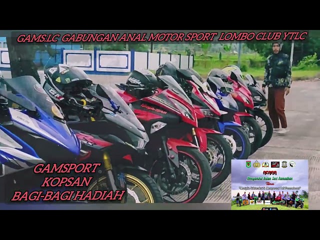 VIDEO LUCU GAMS, KOPSAN BAGI2 HADIAH DI LBC TERBARU 2023 GABUNGAN ANAK MOTOR SPORT LOMBOK CLUB class=