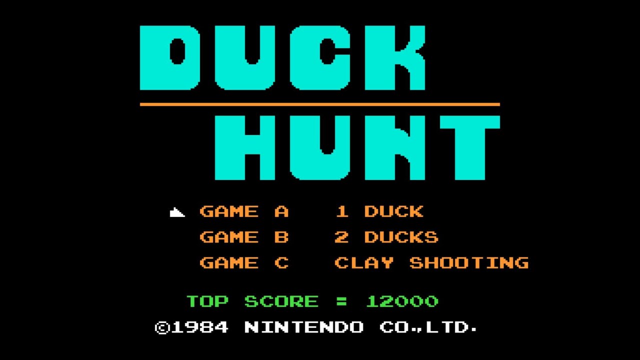 ダックハント wgteh8f NES ダックハント / Duck Hunt 1984 DEMO - YouTube